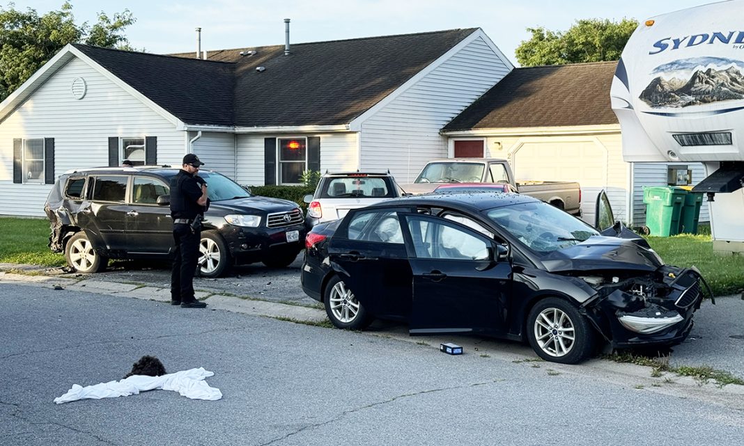 Woman charged with DWI after crashing into three parked vehicles in ...