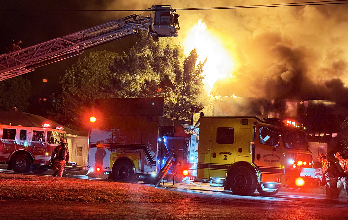 Watertown home destroyed by fire, investigation underway Newzjunky