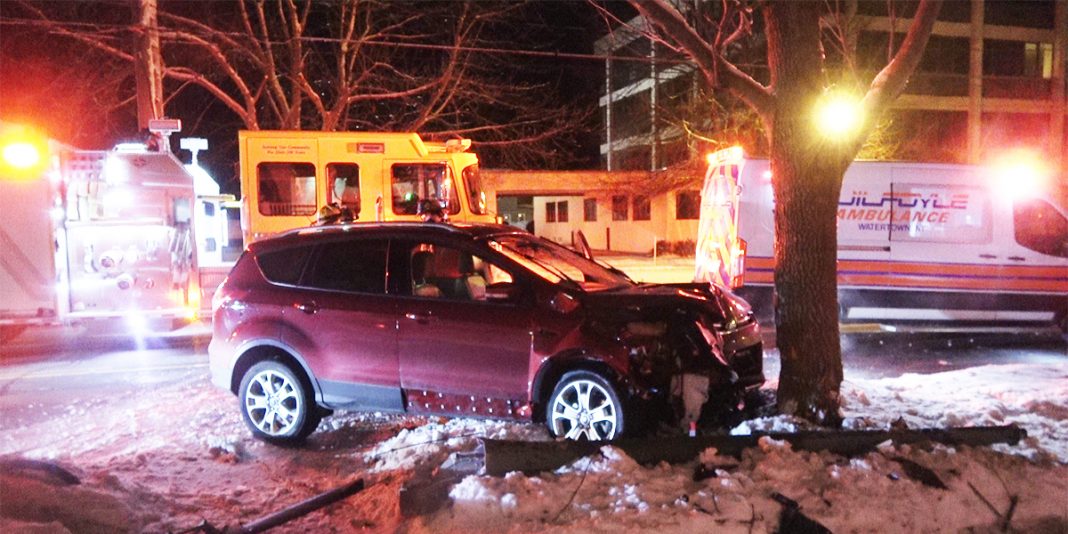 Watertown police investigate accident in 500 block of Washington Street