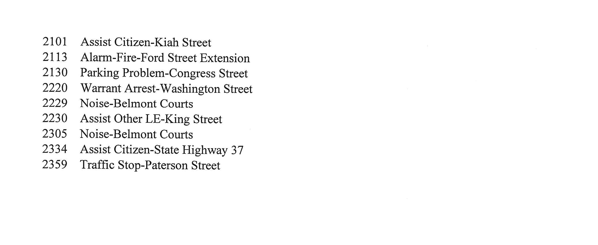 Ogdensburg police blotter Aug. 26 Newzjunky